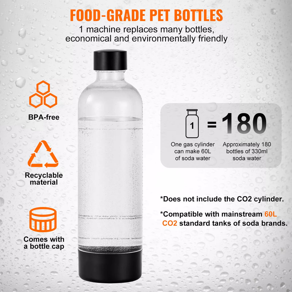 Premium Sparkling Water Maker for Home – Quick & Easy Soda Water Machine