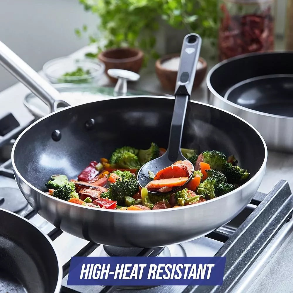 5-Piece Flexible Nylon Utensil Set – Dishwasher Safe Cooking Tools