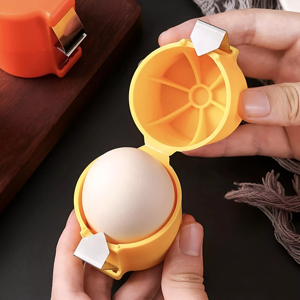 Stainless Steel Eggshell Cutter & Yolk Separator