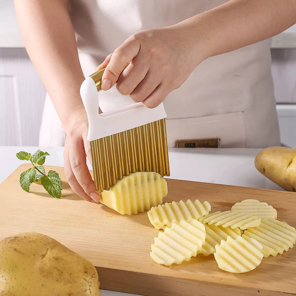 Stainless Steel Wavy Potato Cutter