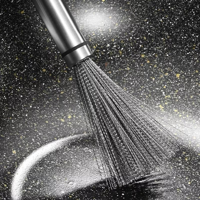 Stainless Steel Kitchen Scrubbing Brush – Deep Cleaning for Sinks & Tableware