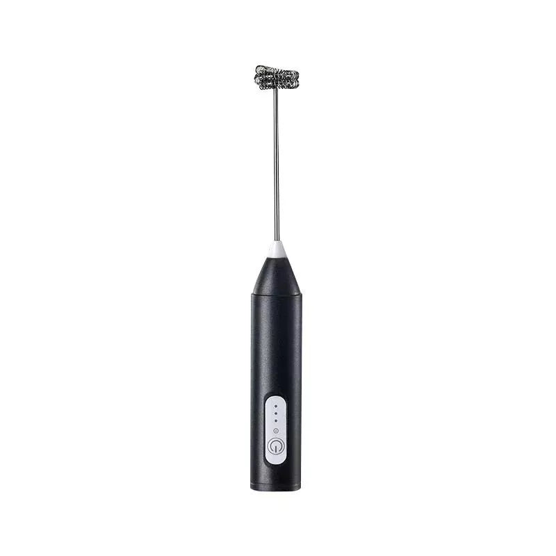 USB Rechargeable Milk Frother – 3-Speed Handheld Coffee Foam Maker