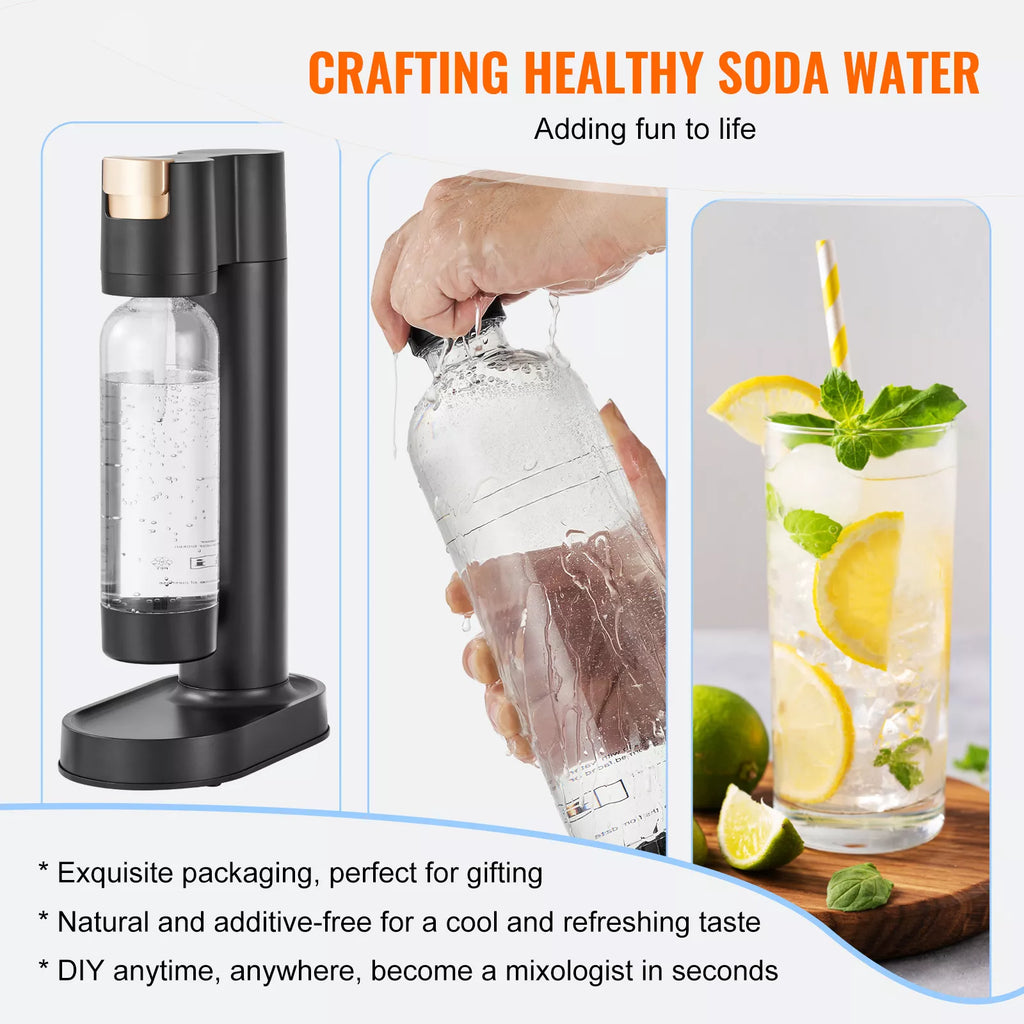Premium Sparkling Water Maker for Home – Quick & Easy Soda Water Machine
