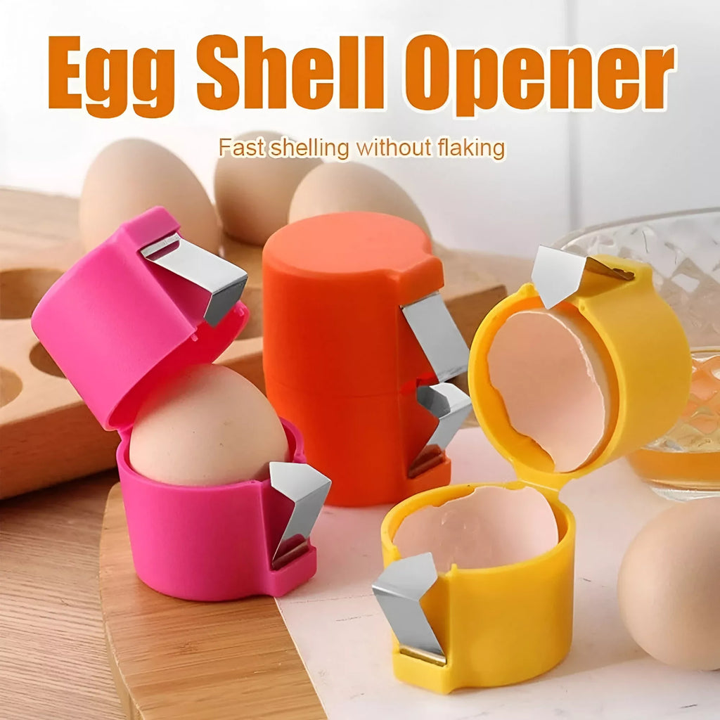 Stainless Steel Eggshell Cutter & Yolk Separator