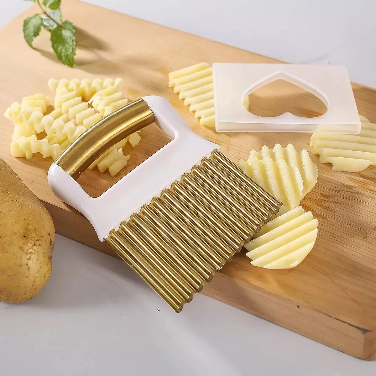 Stainless Steel Wavy Potato Cutter