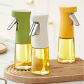 Glass Oil Spray Bottle for Cooking – 200ml Olive Oil Dispenser for Kitchen & BBQ