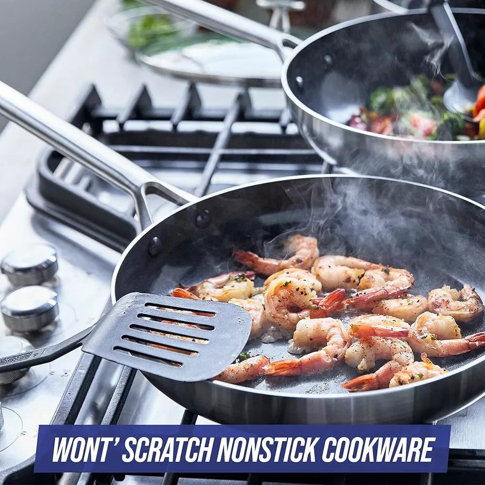 5-Piece Flexible Nylon Utensil Set – Dishwasher Safe Cooking Tools